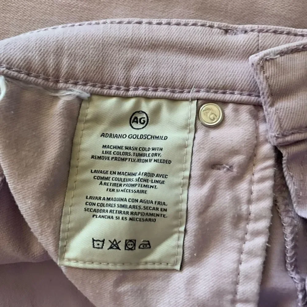 AG Adriano Goldschmied Prima Crop Size 1/3 Lilac‎
